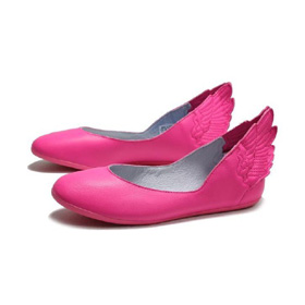 Woman Casual Shoes,  Roseo Casual Flat Shoes with Wing