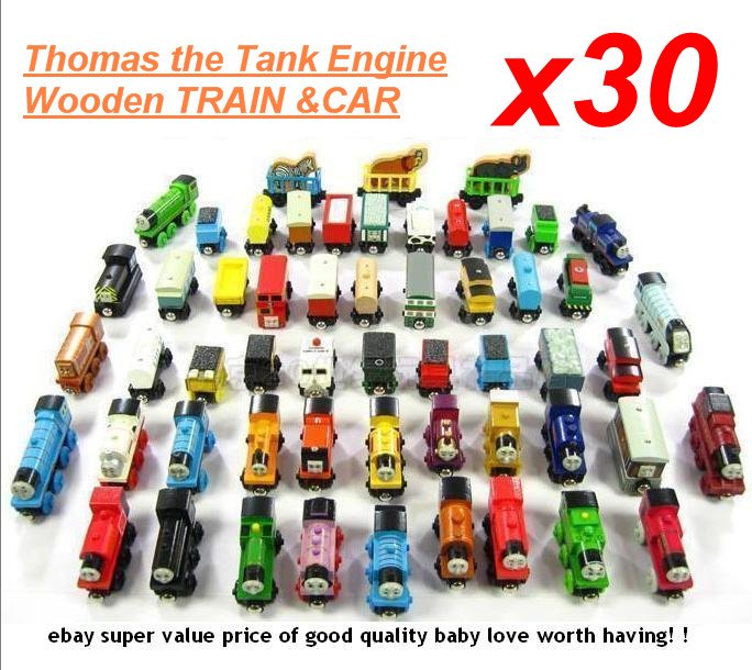 All ages Magnetic Wooden Track Train Slot Toy