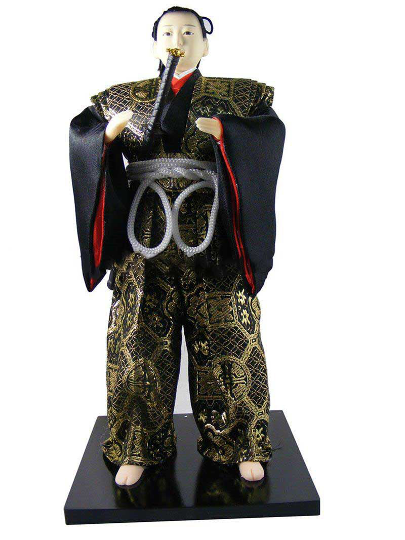 12" Japanese Samurai Doll