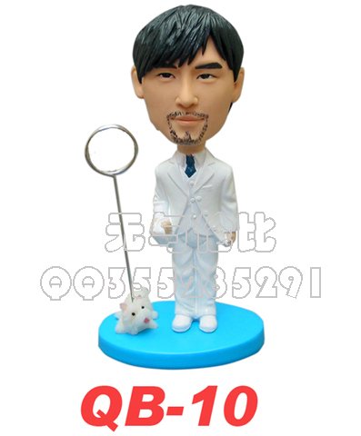 Customized 3D Polymer Clay Doll for Christmas Gifts New Year Gift