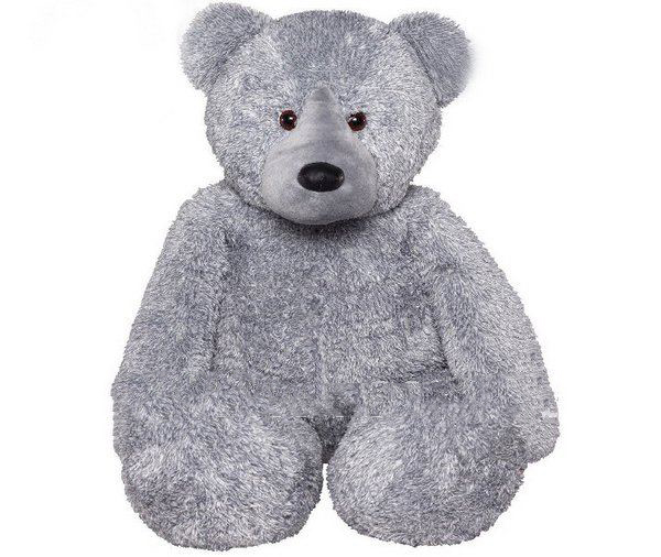 1.3m Gray Colors Big Stuffed Bears Large Animals PP Cotton Christmas Gifts Plush Toys