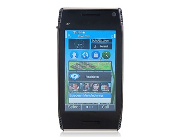 3.2" TFT Touch Screen Quad-Band Single SIM Single Standby Cell Phone with JAVA/FM/WIFI/Bluetooth (Black)