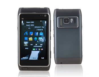 3.2" TFT Touch Screen Quad Band Dual SIM Dual Standby Cell Phone with FM/Java/Bluetooth/8GB TF Card Support (Black)