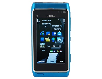 3.2" TFT Touch Screen Quad Band Dual SIM Dual Standby Cell Phone with FM/Java/Bluetooth/8GB TF Card Support (Blue)