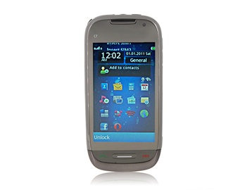 3.2" TFT Touch Screen Quad-band Dual Sim Dual Standby Fashion Cell Phone with TV JAVA FM WIFI Camera Bluetooth 8GB TF Card Support (Black)