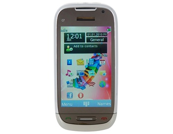 3.2" QVGA Touch Screen Quad-band Dual SIM Dual Standby Ultrathin Cell Phone with FM TV WIFI JAVA Bluetooth Dual Cameras and 8GB TF Card Support (White)
