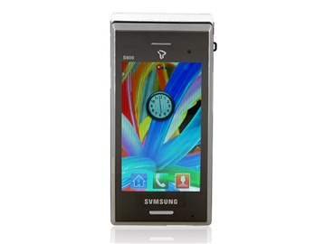 3.2" TFT Touch Screen Quad-band Dual Sim Dual Standby Ultrathin Fashion Cell Phone with JAVA FM Camera Bluetooth (Black)