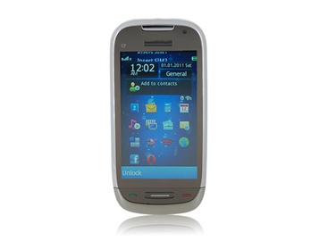 3.2" TFT Touch Screen Quad-band Dual Sim Dual Standby Fashion Cell Phone with TV JAVA FM WIFI Camera Bluetooth (White)
