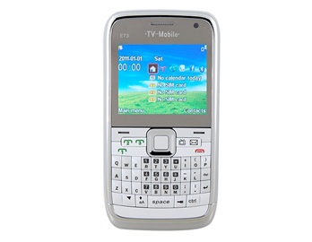2.6" TFT Touch Screen Quad-Band Triple SIM cards Triple Standby Cell Phone with FM Bluetooth JAVA (White)