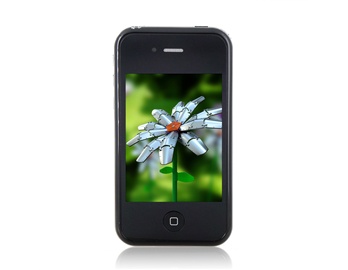 3.2" QVGA Touch Screen Quad-band Dual Sim Dual Standby Cell Phone with FM Camera Bluetooth (Black)