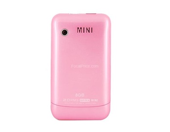 Quad-band FM Touch Screen Dual Sim Standby Cell Phone (Pink)