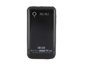 Quad-band FM Touch Screen Dual Sim Standby Cell Phone (Black)
