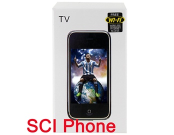 Quad-band FM Touch Screen Dual Sim Standby Cell Phone (Black)