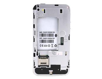 3.2" QVGA Touch Screen Dual Sim Standby Quad-band Cell Phone with FM JAVA Bluetooth Support 8GB TF Card (Black)