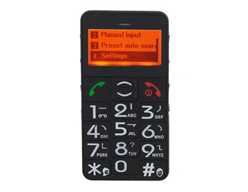1.8" TFT Screen Quad Band Single SIM Card Cell Phone with FM 2GB TF Card Support (Black)