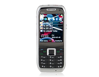 2.2" QVGA Screen Quad-Band Triple SIM Triple Standby Cell Phone with FM TV Bluetooth 4GB TF Card Support (Grey)