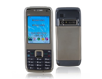 2.2" TFT Screen Quad-band Dual Sim Dual Standby Cell Phone with FM Camera TV Bluetooth 4 GB TF Card Support (Black)
