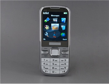 2.2" QVGA Touch Screen Cell Phone with Dual Cameras Dual SIM and 2GB TF Card Support (White)