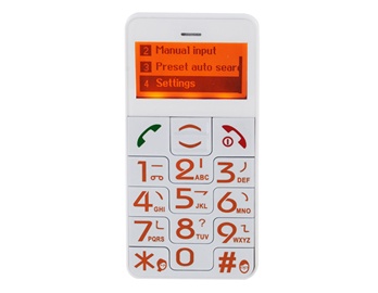 1.8" TFT Screen Quad Band Single SIM Card Cell Phone with FM 2GB TF Card Support (White)