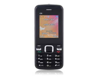 1.8" QVGA Screen Quad-band Dual SIM Dual Standby Cell Phone with FM Bluetooth 2 GB TF Card Support (Blue)