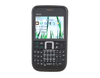 2.8" TFT Screen Quad-band Triple SIM Triple Standby Fashion Cell Phone with JAVA TV FM Wifi Camera Bluetooth 8 GB TF Card Support (Black)