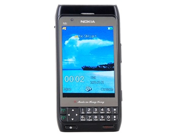 3.0" HVGA Touch Screen Quad-band Dual SIM Dual Standby Bar Phone with Camera Bluetooth 4GB TF Card Support (Black)
