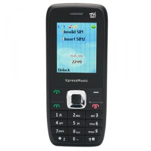 Quad Band Dual SIM TV FM Camera Bluetooth Cell Phone