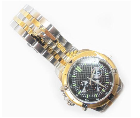 Amanda99 Free Shipping! 2GB 20Hz-20KHz Multi-function USB Recording MP3 Watch (Silver)