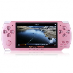 Amanda99 Pretty 4GB 4.3 inch 10.0 Mega Pixel TF Card MP5/Game Player/87.5-108MHz FM (Pink)