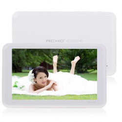 Amanda99 Newest 8GB 5-inch HD Touch 360 Degree Rotate Screen MP4 Player (White)