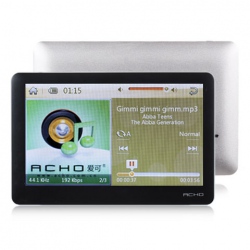 Amanda99 4G 4.3inch LCD TFT Touch Screen HD MP4 with Speaker , 3.5mm Headphone And USB Cable (Black)