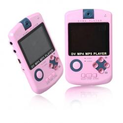 Amanda99 8GB 2.6 inch Screen MP4/5 Player with Camera and Games (Pink)