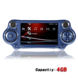 Amanda99 PSP Design 4GB 4.38" Portable Media MP5 Player withGame Player &10.0 Mega Pixel Digital Camera-Blue