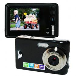 Amanda99 DC500D0 8.0MP Digital Camera with 8X Digital Zoom and 2.4-inch LCD