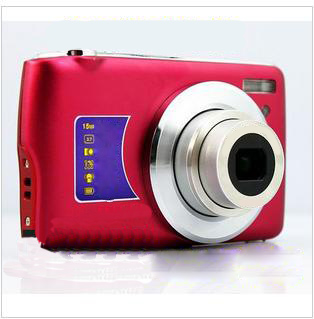 Amanda99 DC-590 2.7-inch LCD 14MP Anti-shock Camera with 4X Digital Zoom (Blue)