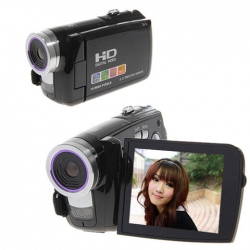 Amanda99 C5 3.0-inch LCD 16MP Anti-shock HD Camcorder with 8X Digital Zoom (Black)