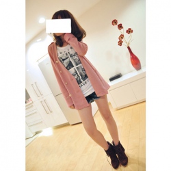 Amanda99 Korean Style High Quality Double-Breasted Design Coat For Female
