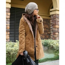 Amanda99 Retro Style Free Size Long Sleeve Coat