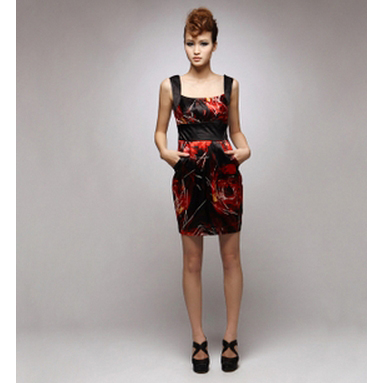 Amanda99 A-line Sweetheart Short / Mini Chiffon Cocktail Dress / Prom Dress