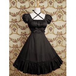Amanda99 Black Ruffles Lolita Dress