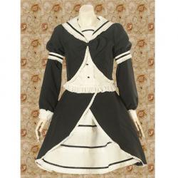 Amanda99 Black And White Lolita Blouse And Lolita Skirt