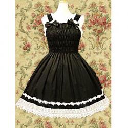 Amanda99 Black Lace Sleeveless Lolita Dress