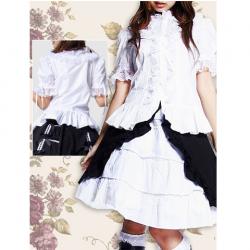 Amanda99 White Lolita Blouse And Skirt