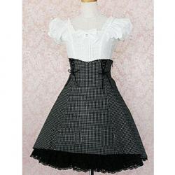 Amanda99 Black And White Lolita Dress