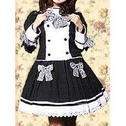 Amanda99 Black Lace Bow Lolita Dress