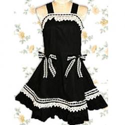 Amanda99 Black Lace Sleeveless Lolita Dress
