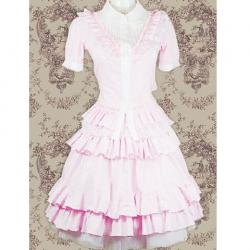 Amanda99 Pink Lolita Blosue And Skirt