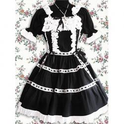 Amanda99 Black Lace Lolita Dress