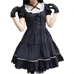 Amanda99 Black Lace Lolita Dress