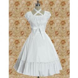 Amanda99 White Empire Waist Lolita Dress